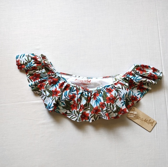 Cabana Del Sol Get Wavy Off Shoulder Bikini Set - Picture 5 of 8